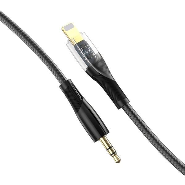Yleiskäyttöinen Lightning–3,5 mm AUX-äänikaapeli - 1m Yleiskäyttöinen Lightning–3,5 mm AUX-äänikaapeli - 1m