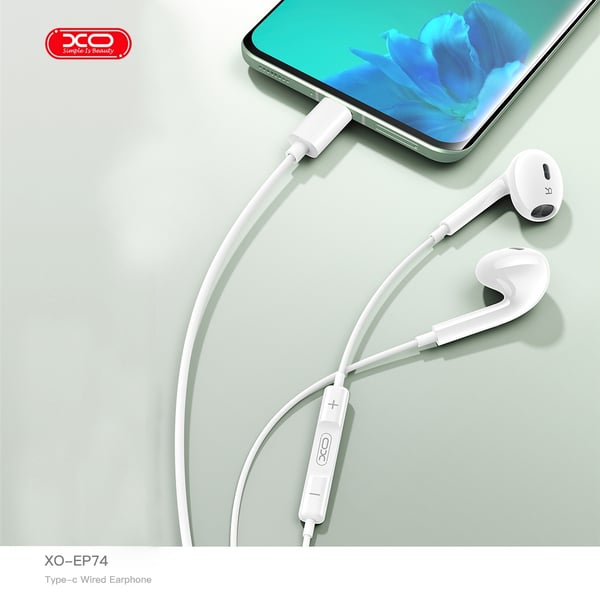 iPhone 15/16/17 -yhteensopivat USB-C In-Ear -kuulokkeet mikrofonilla EarPods
