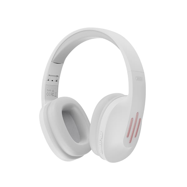 XO Bluetooth V5.0 Stereo Trådløse Hovedtelefoner, BE39 Hvid