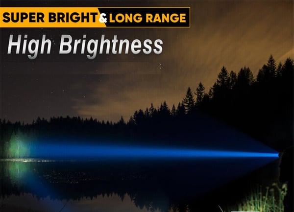 Forever Light LED-taskulamppu zoomilla | Ladattava 2600 mAh | 700 lm | IPX4