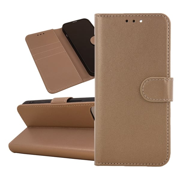 iPhone 16 Pro Max - Book Case Fodral Mobilplånbok Guld