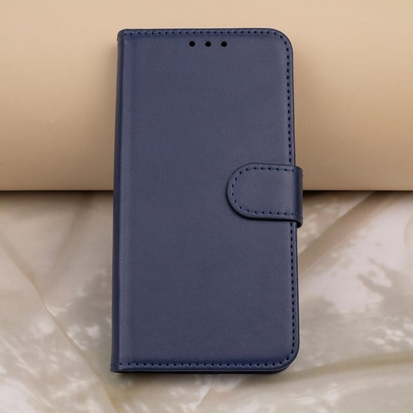 Xiaomi Redmi Note 13 Pro - Book Case Etui Mobilpung Marineblå