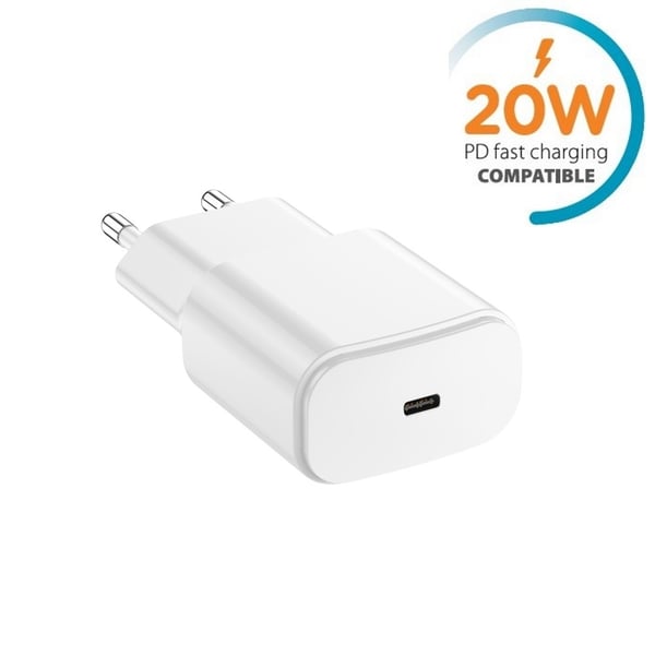 Pikalaturi iPhone / Samsung 20W USB-C -seinälaturi