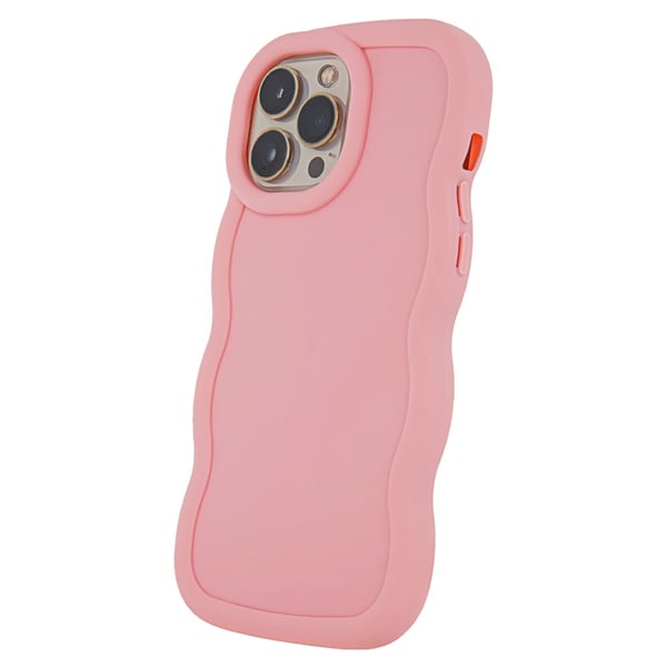 iPhone 14 - Candy Skyddande Mjuk Skal - Rosa