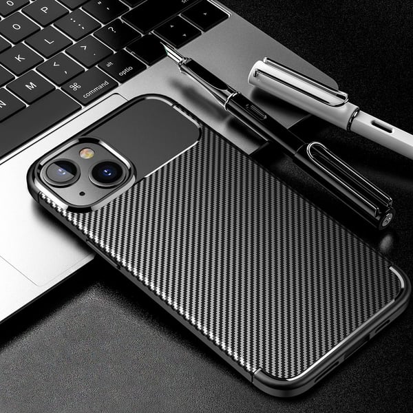 Google Pixel 9a - Carbon Black Erittäin iskunkestävä ohut pehmeä kuori