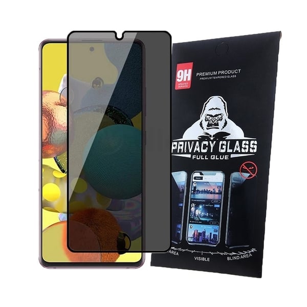 Samsung Galaxy A56 5G / A57 5G - Privacy Fuldskærm Hærdet Glas