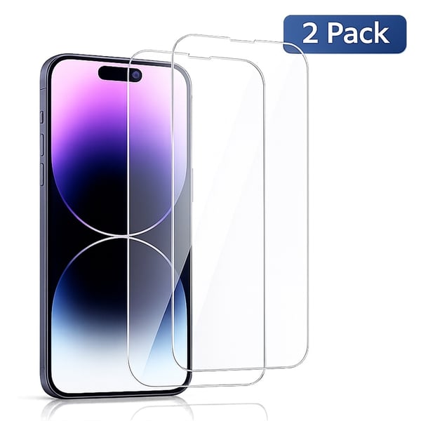 2-pak - iPhone 17 Air - Premium 2.5D Hærdet Glas Skærmbeskytter