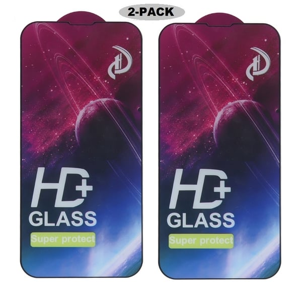2-pak iPhone 17 Pro Max / 16 Pro Max HD 9D Hærdet Glas