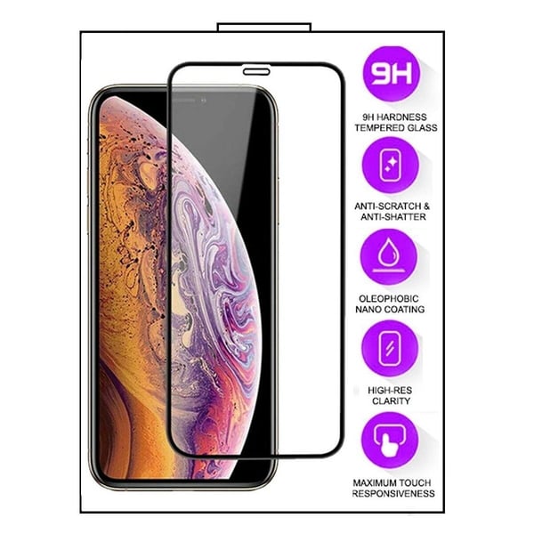 iPhone 11 Pro / iPhone X/XS - 5D Hærdet Glas Skærmbeskytter iPhone 11 Pro / iPhone X/XS - 5D Hærdet Glas Skærmbeskytter