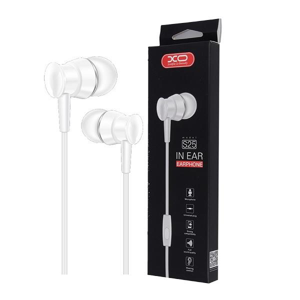 XO Stereo in-Ear S25 -kuulokkeet mikrofonilla