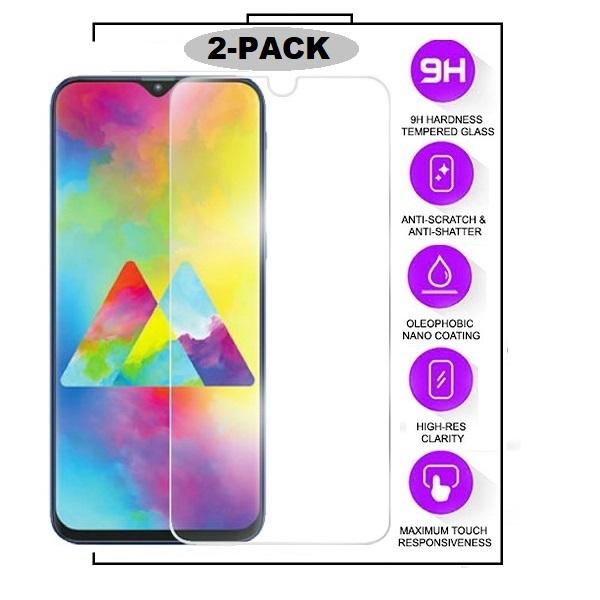 2-pak - Motorola Moto E6s / E6i - Hærdet Glas Skærmbeskytter