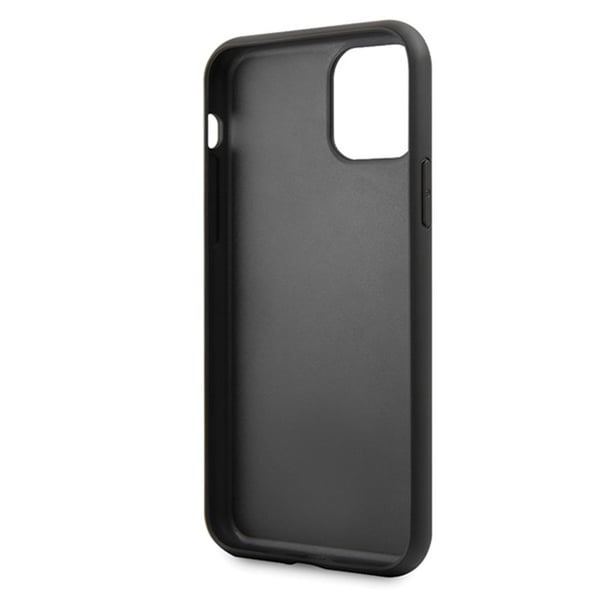 iPhone 11 - GUESS Original cover med Glitter Logo - Sort