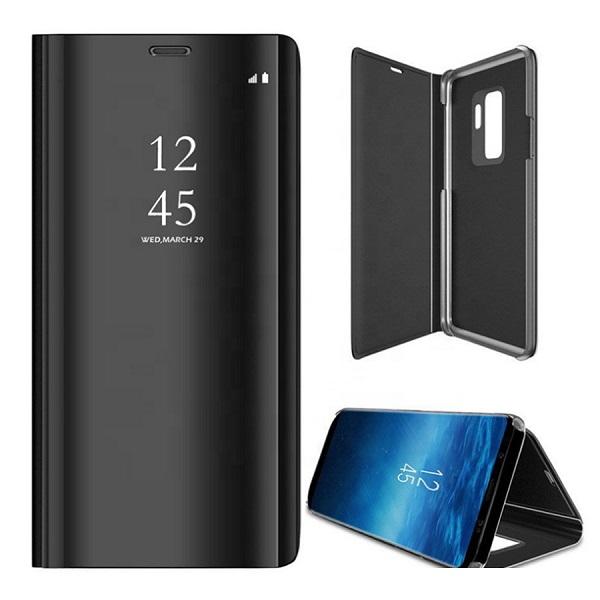 Samsung Galaxy S20 Plus - Smart Clear View Fodral - Svart Samsung Galaxy S20 Plus - Smart Clear View Fodral - Svart