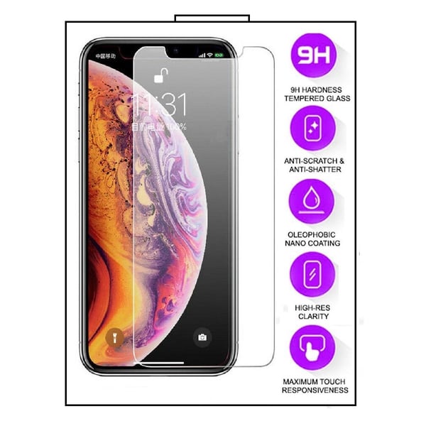 iPhone 12 PRO MAX - Läpinäkyvä ohut kuori + karkaistu lasi