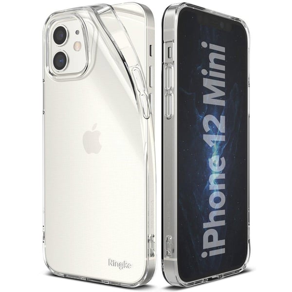 iPhone 12 Mini - Ringke Air Ultratyndt Gel TPU Cover - Transparent