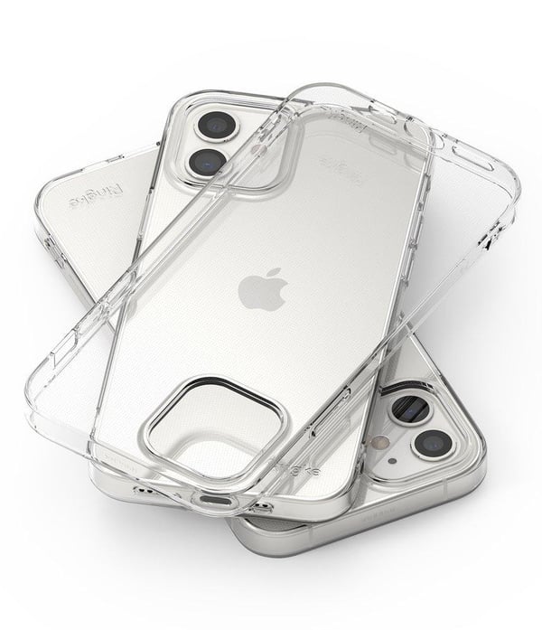 iPhone 12 PRO MAX -Ringke Air UltraThin Gel TPU-kuori läpinäkyvä
