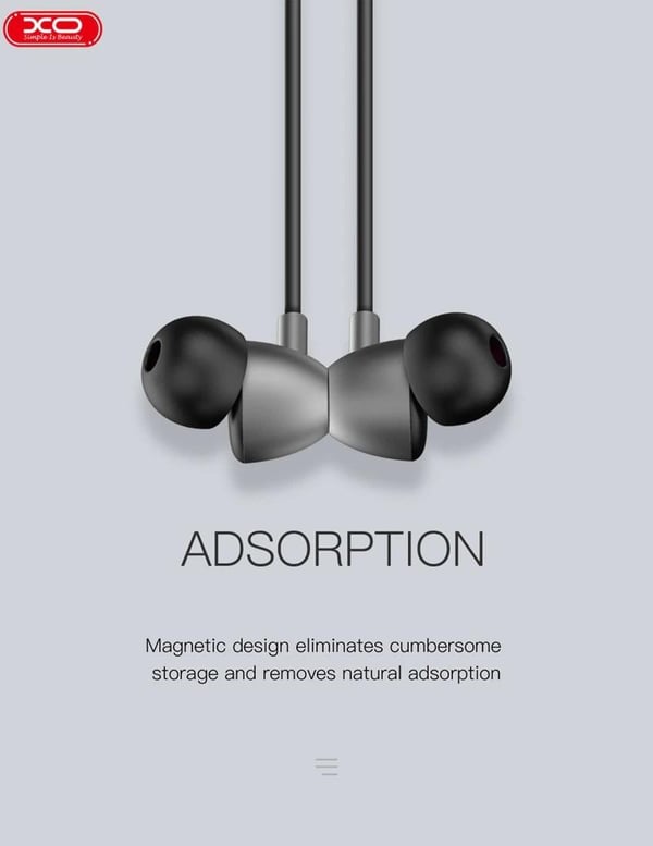 XO-BS15 Bluetooth Sport Trådløs Håndfri Magnetisk Halsbånd