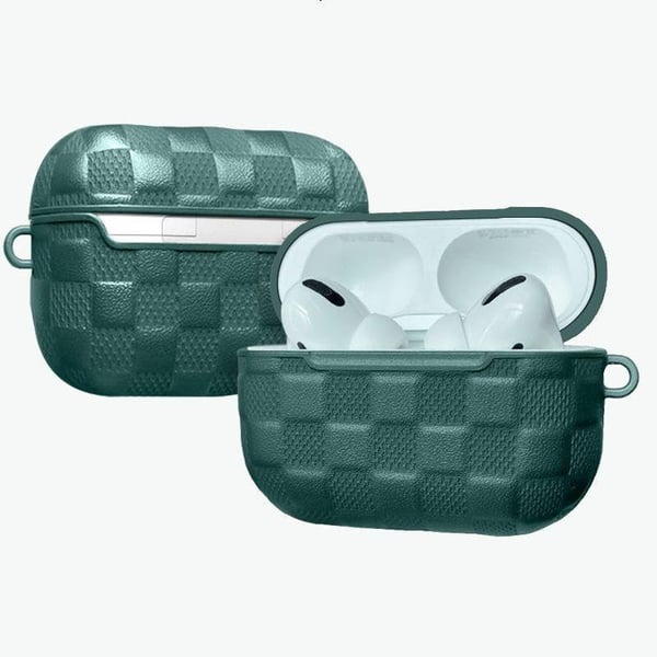 DEVIA Silikoninen latauskotelo AirPod Prolle koukulla - Sininen
