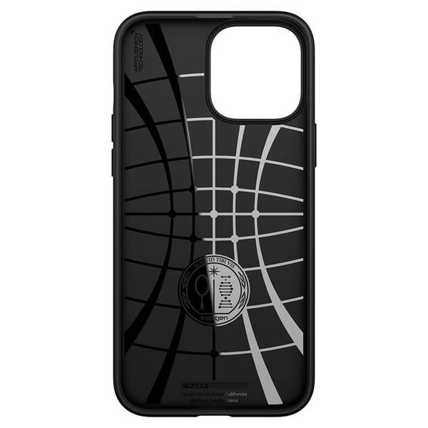 iPhone 13 Pro - Spigen Core Armor Matte Mjuk Skal - Svart