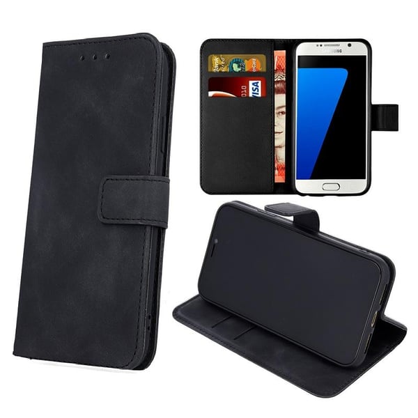 iPhone 13 Pro - Smart Velvet Mobilpung - Sort