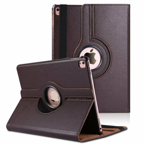 iPad 5. generation / 6. generation / Air 2 - Etui Roterbar 360° - Brun
