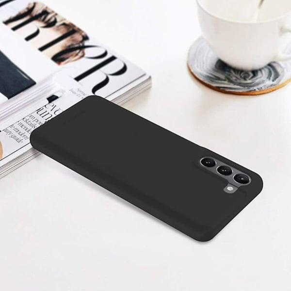 Samsung Galaxy S21 FE 5G - Mat TPU Blødt Cover - Sort