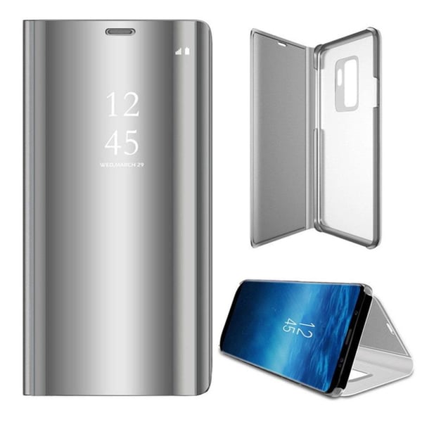 Samsung Galaxy A32 4G - Smart Clear View Cover - Sølv Samsung Galaxy A32 4G - Smart Clear View Cover - Sølv