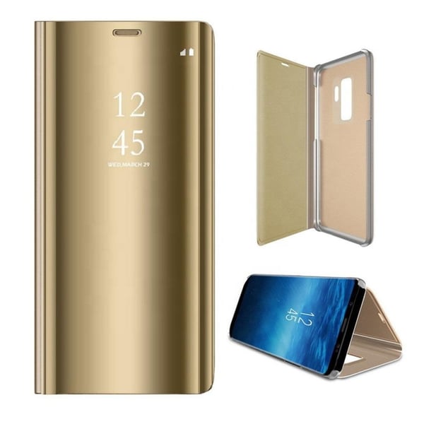 Samsung Galaxy A32 4G - Smart Clear View Cover - Guld