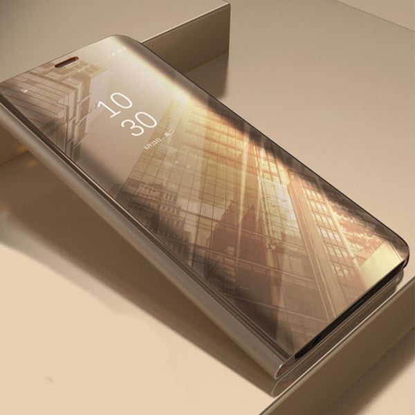 Samsung Galaxy A32 4G - Smart Clear View Cover - Guld
