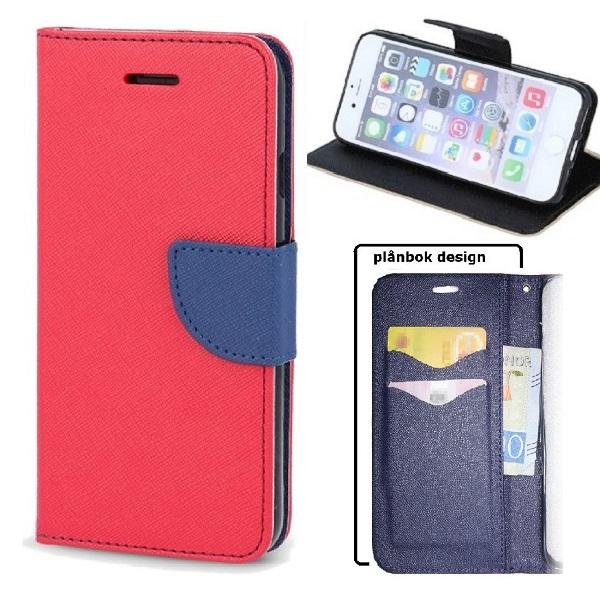 Samsung Galaxy S22 5G - Smart Fancy Cover Mobilpung Rød