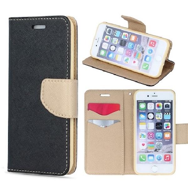 Motorola Moto E20 / E30 / E40 Smart Fancy Mobilpung Sortguld