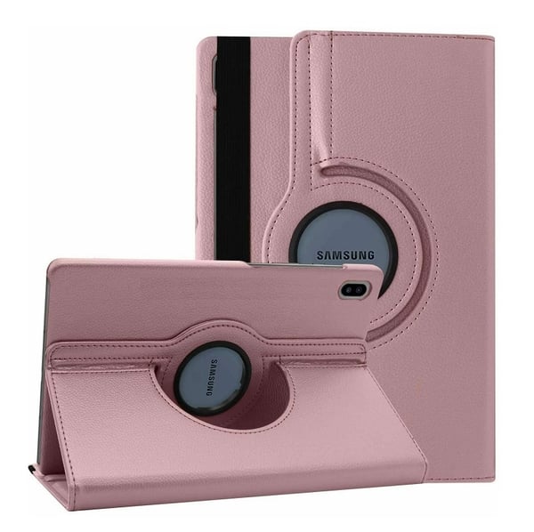 Samsung Galaxy Tab S7 FE 12.4" - Fodral 360° Roterbar Rosa