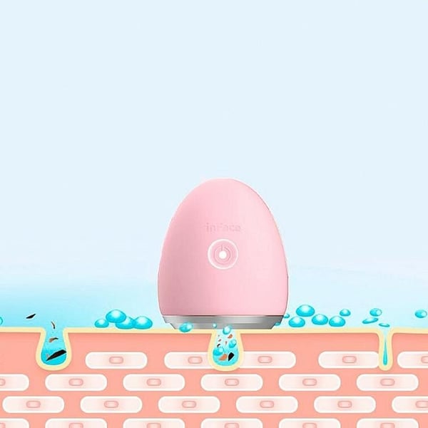 Xiaomi InFace ION ansigtsmassageapparat, hudrensning - Pink
