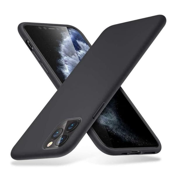 iPhone 14 Pro Max - Silikoninen TPU-pehmeä suojakuori - Musta