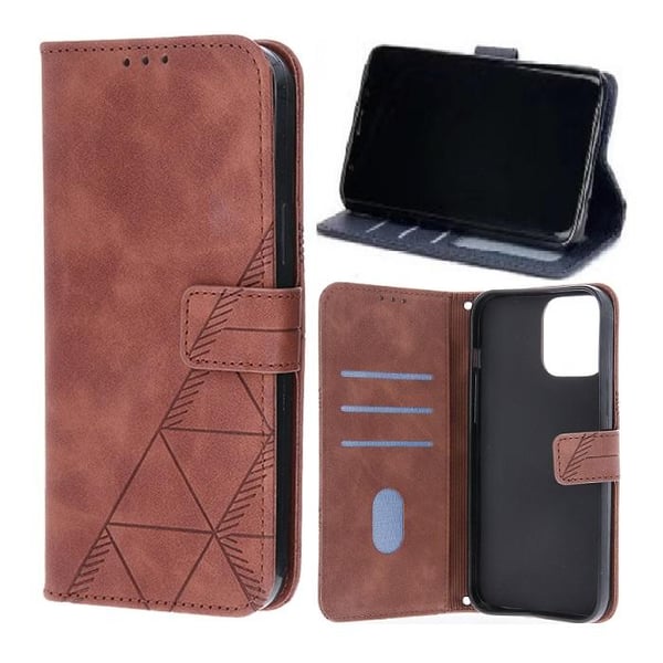 iPhone 14 Plus - Smart Trendy Mobilpung - Brun