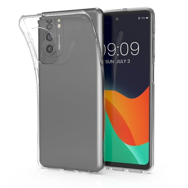 Motorola Moto E32 / E32s - Gennemsigtigt Slim Cover