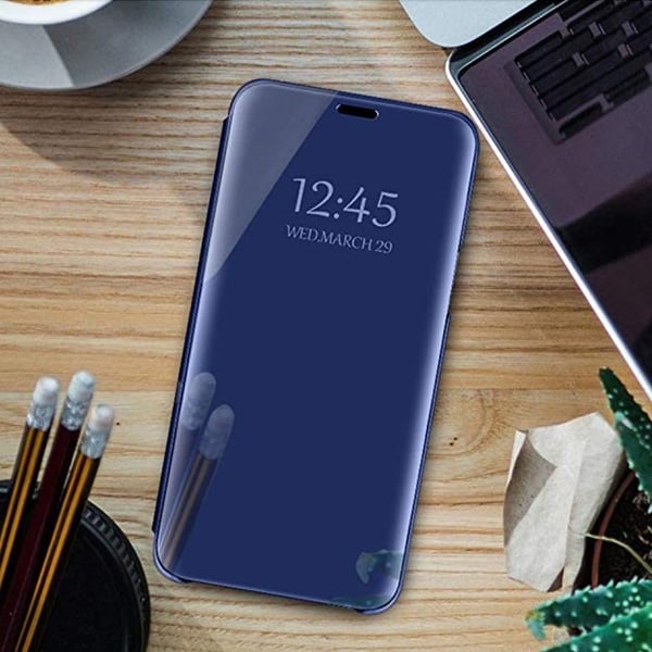 Samsung Galaxy A13 4G - Smart Clear View Cover - blå