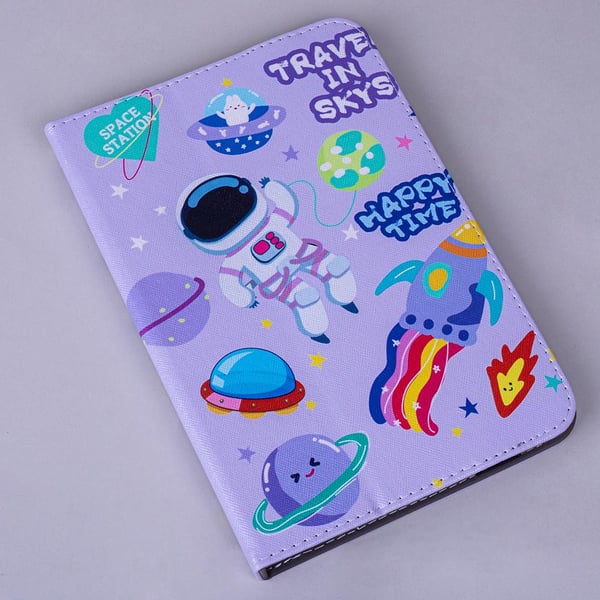 Universal Flip Cover til 9-10.2\" tommer Tablets - Space Station