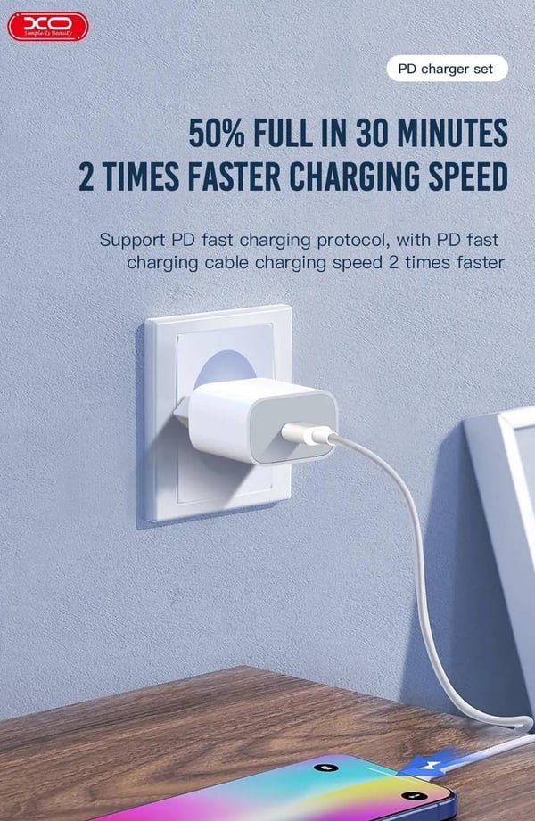 Laturi USB-C yhteensopiva iPhone 15 16 17 Samsung virtalähde 20W