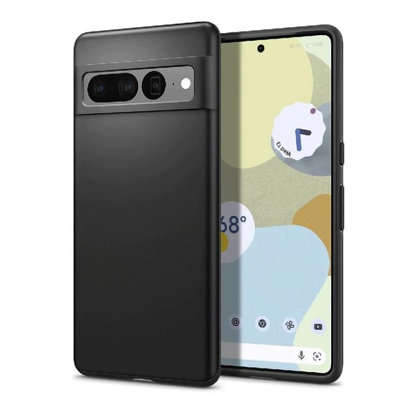 Google Pixel 7 PRO - Matta TPU Pehmeä Kuori - Musta