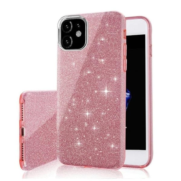 iPhone XR - 3in1 Glitter Elegant Pehmeä Kuori iPhone XR - 3in1 Glitter Elegant Pehmeä Kuori