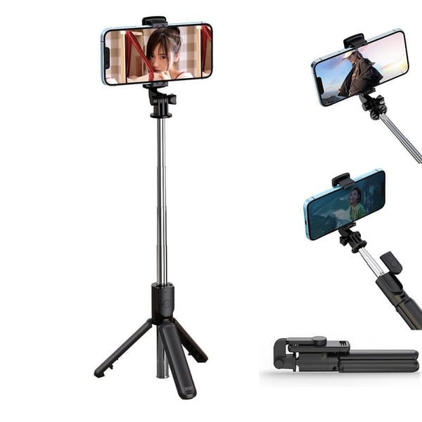 Bluetooth Tripod Selfie Stick / Mobilholder med fjernbetjening - XO