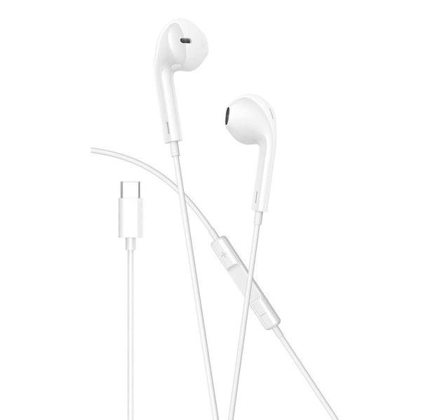 in-Ear USB-C hovedtelefoner til Samsung iPhone 15/16/17 og mobil med USB-C stik