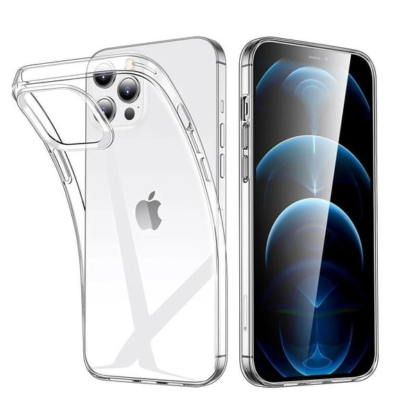 iPhone 15 Pro Max - Läpinäkyvä pehmeä suojakuori