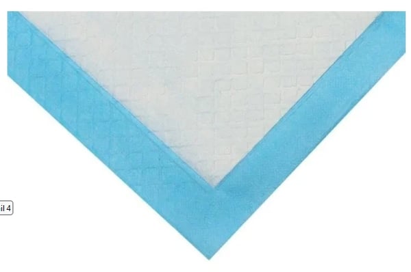 100-Pack - Hygienunderlägg / Hygien Underlägg Blå 33*45cm - ett måste för alla med bebisar, husdjur etc.