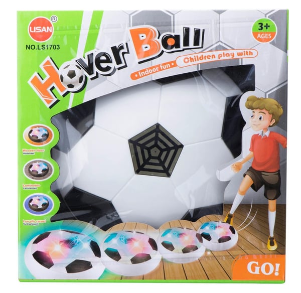 Air Power Hover ball inomhus fotboll med LED-ljus Svävande fotboll