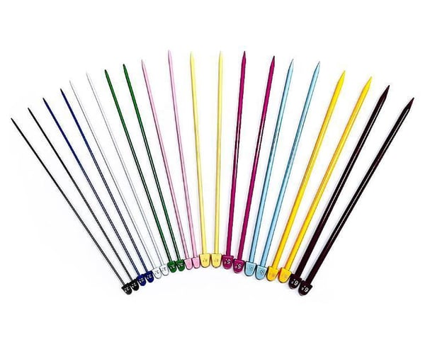 N017 - Set med 10 par Jumperstickor i plast