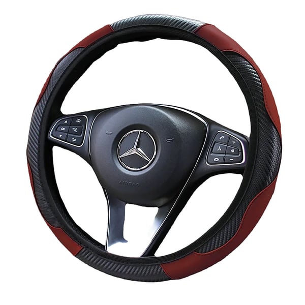 Rejäl Rattmuff / Rattskydd Racing Sport Läder - Flera färger