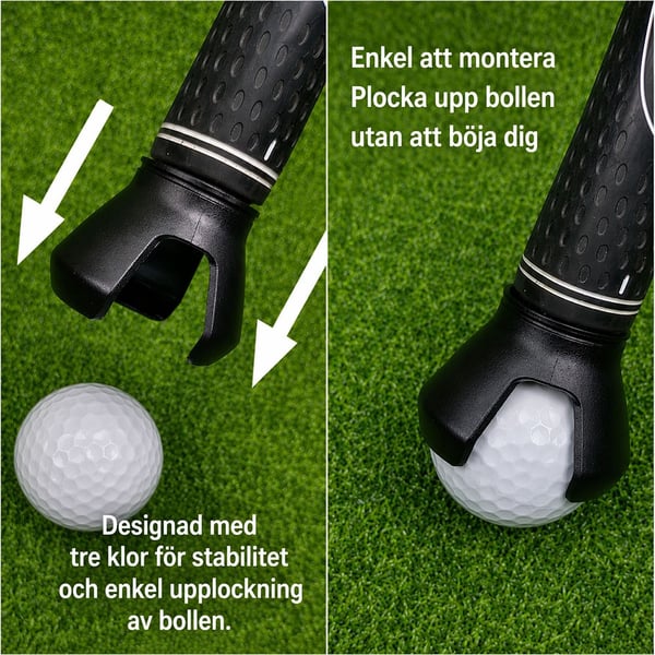 Golfbollsplockare – Puttermodell