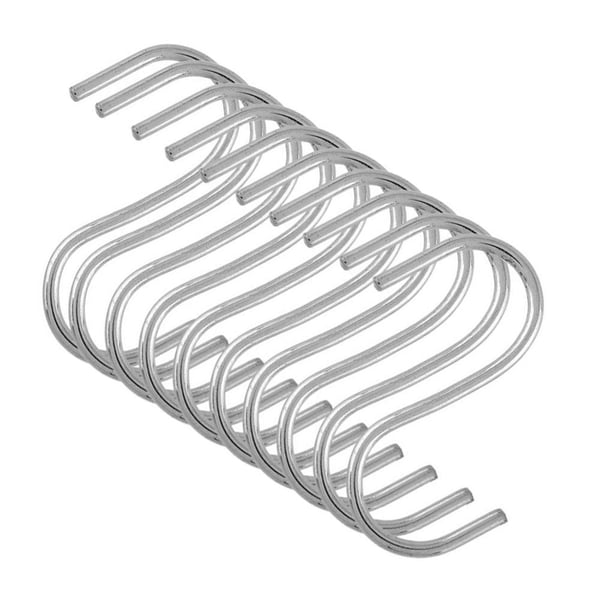 Multikrokar i rostfritt stål - 10-pack